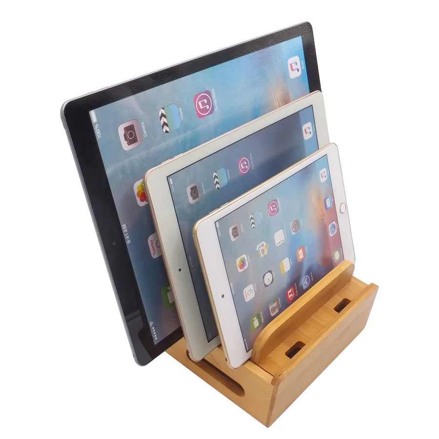 Bamboo Electronics Organizer